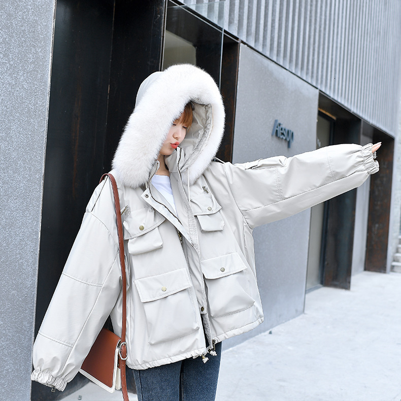 same multi sydney's pocket pie to overcome the imitation fur collar down jacket women's winter casual work clothes white duck, Black
same multi sydney's pocket pie to overcome the imitation fur collar down jacket women's winter casual work clothes white duck, Black