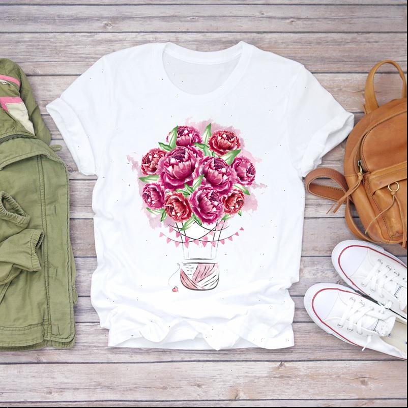 printing watercolor flower balloon 90s women t shirts cute floral print graphic tee shirt, White
printing watercolor flower balloon 90s women t shirts cute floral print graphic tee shirt, White