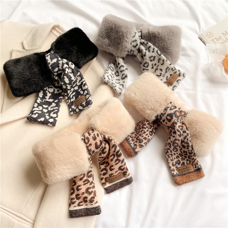 Scarves Winter Luxury Faux Fur Collar Scarf Women Designe Brand Warm Shawl Fashion Leopard Grain Female Solid Wool Foular
Scarves Winter Luxury Faux Fur Collar Scarf Women Designe Brand Warm Shawl Fashion Leopard Grain Female Solid Wool Foular