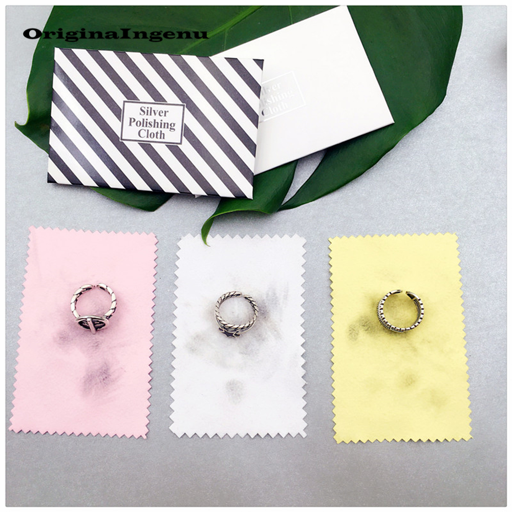 Silver Polish Cloth Unique Design Anti Tarnish Tools Wipe Maintain Jewelry Polishing Clean Wholesale - view 3