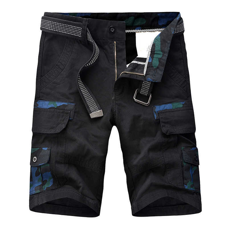 Men's Shorts Cargo Military Solid Casual Tactical Short Multi Pocket Fitness Loose Work Summer Male 4 Colors No Belt Pants 210720, Khaki
Men's Shorts Cargo Military Solid Casual Tactical Short Multi Pocket Fitness Loose Work Summer Male 4 Colors No Belt Pants 210720, Khaki