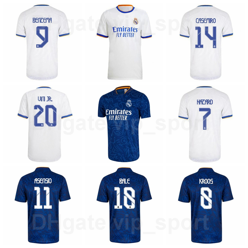 Real Madrid Soccer 9 BENZEMA Jerseys 7 MBAPPE 11 ASENSIO 20 VINICIUS JR 15 VALVERDE 21 RODRYGO 22 ISCO 1 COURTOIS 2 CARVAJAL 18 BALE 14 CASE, Black;yellow
Real Madrid Soccer 9 BENZEMA Jerseys 7 MBAPPE 11 ASENSIO 20 VINICIUS JR 15 VALVERDE 21 RODRYGO 22 ISCO 1 COURTOIS 2 CARVAJAL 18 BALE 14 CASE, Black;yellow