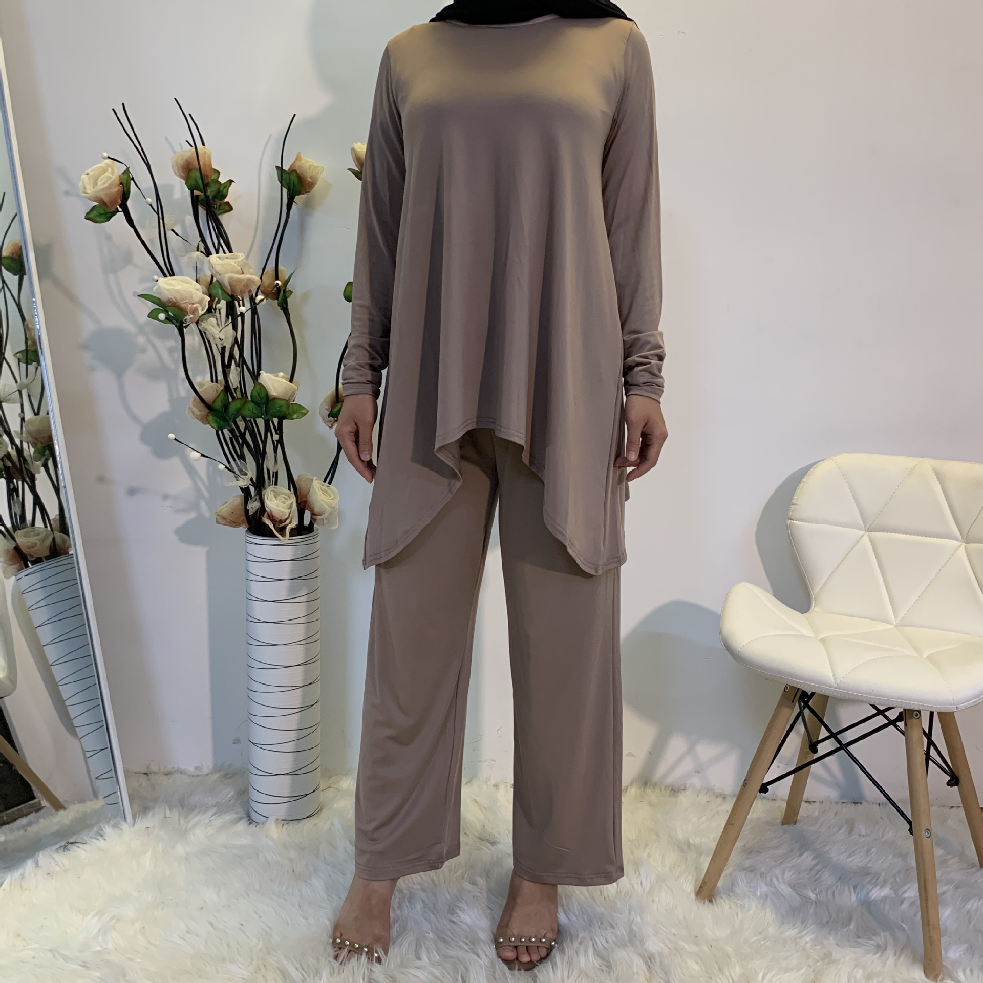 Two Piece Sets Tops Dresses Pants Women Turkey Muslim Split Abaya Moroccan Kaftan Islamic Clothing Dress Sets Musulman Ensembles
Two Piece Sets Tops Dresses Pants Women Turkey Muslim Split Abaya Moroccan Kaftan Islamic Clothing Dress Sets Musulman Ensembles