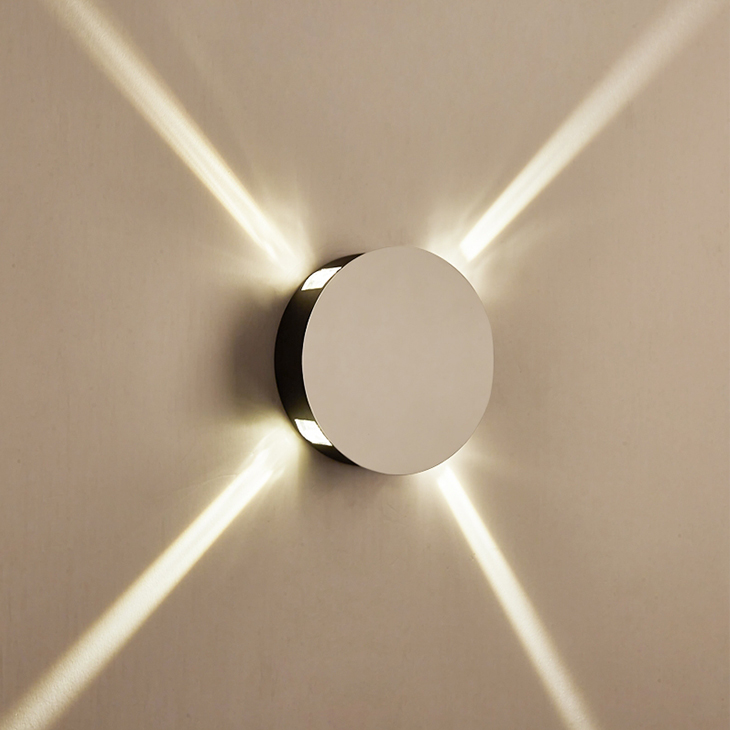Modern wall lamps up&down 85-265V Round Indoor Light beam wall lights for living room bedroom aisle KTV bar decoration lighting