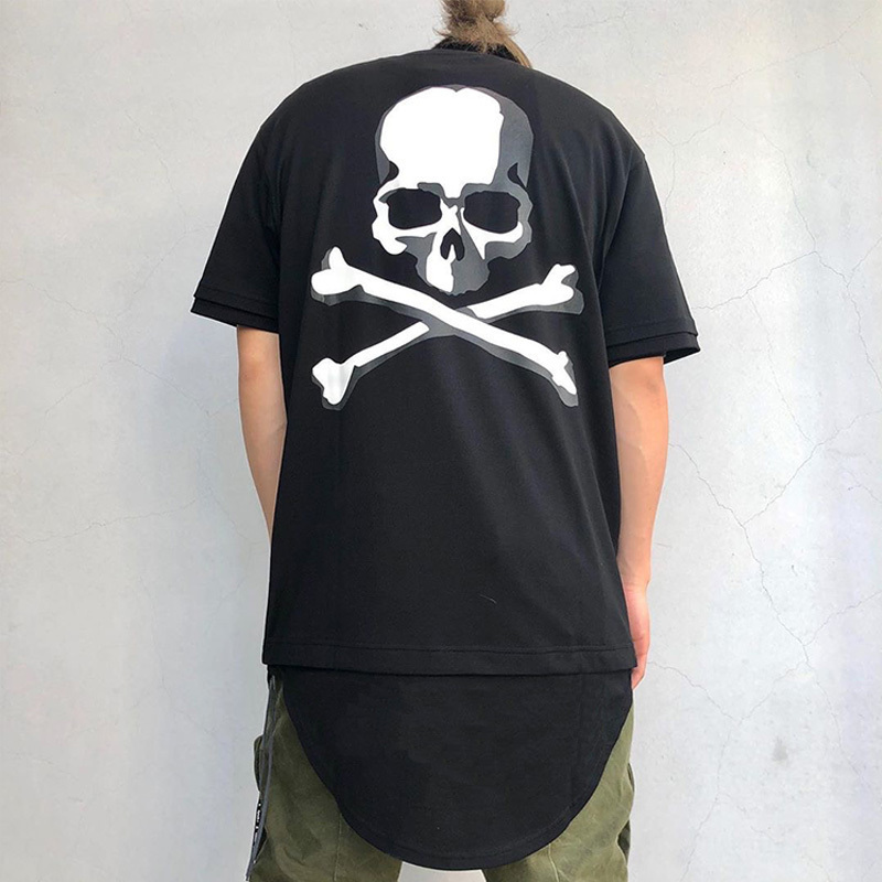 Mastermind Japan dark high street MMJ skeleton fake two round neck short sleeve T-shirt fashion, White;black
Mastermind Japan dark high street MMJ skeleton fake two round neck short sleeve T-shirt fashion, White;black