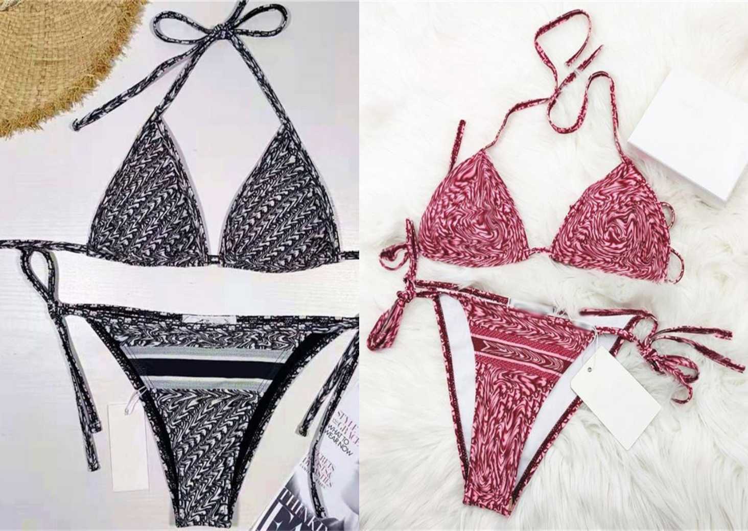 2021 Full Letters Printed Bikini Sets Sexy Women Swimwear Home Textile Designer Split Swimsuits Soft Sling Swimsuit For Swimming, As pic
2021 Full Letters Printed Bikini Sets Sexy Women Swimwear Home Textile Designer Split Swimsuits Soft Sling Swimsuit For Swimming, As pic