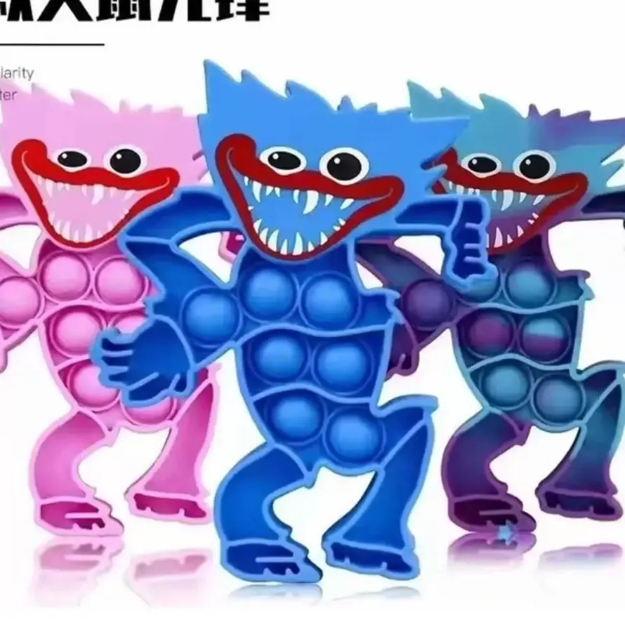 Cartoon Fidget Push Bubble Toys Poppy Playtime Toy Huggy Wuggy Sausage Monster Doll Bubble Popper Board Game Kids Toddler Birthday Christmas Gift 2022 WHT0228
Cartoon Fidget Push Bubble Toys Poppy Playtime Toy Huggy Wuggy Sausage Monster Doll Bubble Popper Board Game Kids Toddler Birthday Christmas Gift 2022 WHT0228