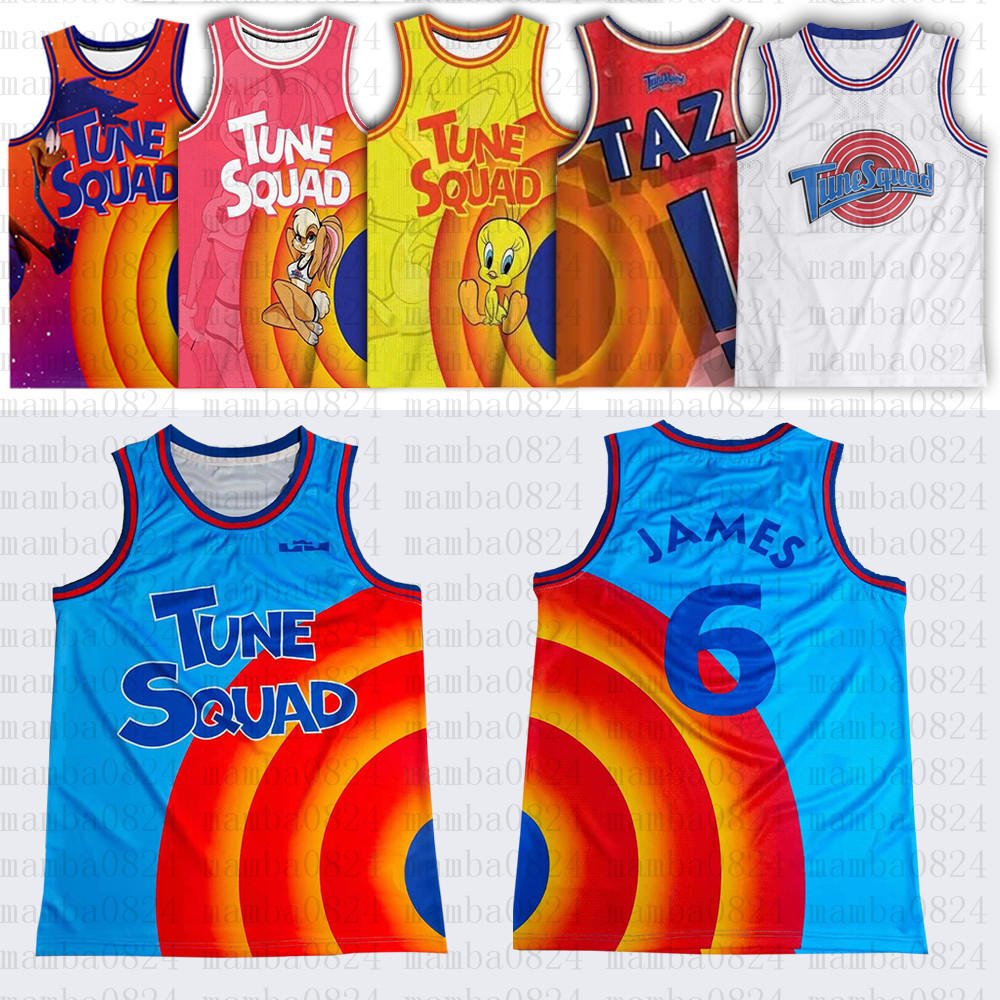 Tunes squad Space Jam 2 Basketball Jerseys D.DUCK Bugs Bunny 10 Lola Taz 1/3 Tweety Michael Jerseys James Movie Jersey, Men
Tunes squad Space Jam 2 Basketball Jerseys D.DUCK Bugs Bunny 10 Lola Taz 1/3 Tweety Michael Jerseys James Movie Jersey, Men