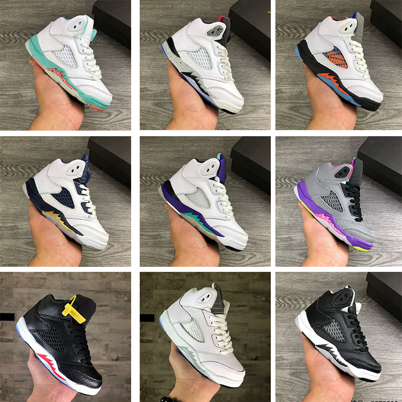 Kids Little Infants 5 sneakers 5s V Sneaker Camo Deadly Pink wolf grey sun blush Fire Red blue Grape Stealth dark stucco White Children Boy Girls Basketball Shoes, 10
Kids Little Infants 5 sneakers 5s V Sneaker Camo Deadly Pink wolf grey sun blush Fire Red blue Grape Stealth dark stucco White Children Boy Girls Basketball Shoes, 10