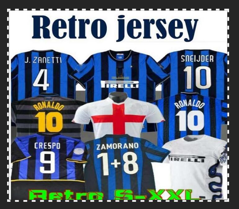 Inter finals Soccer jerseys 2009 2010 MILITO BATISTUTA SNEIJDER ZANETTI 10 11 02 03 08 09 MILAN Retro Pizarro Football 1997 1998 97 98 99 Dj, Black;yellow
Inter finals Soccer jerseys 2009 2010 MILITO BATISTUTA SNEIJDER ZANETTI 10 11 02 03 08 09 MILAN Retro Pizarro Football 1997 1998 97 98 99 Dj, Black;yellow