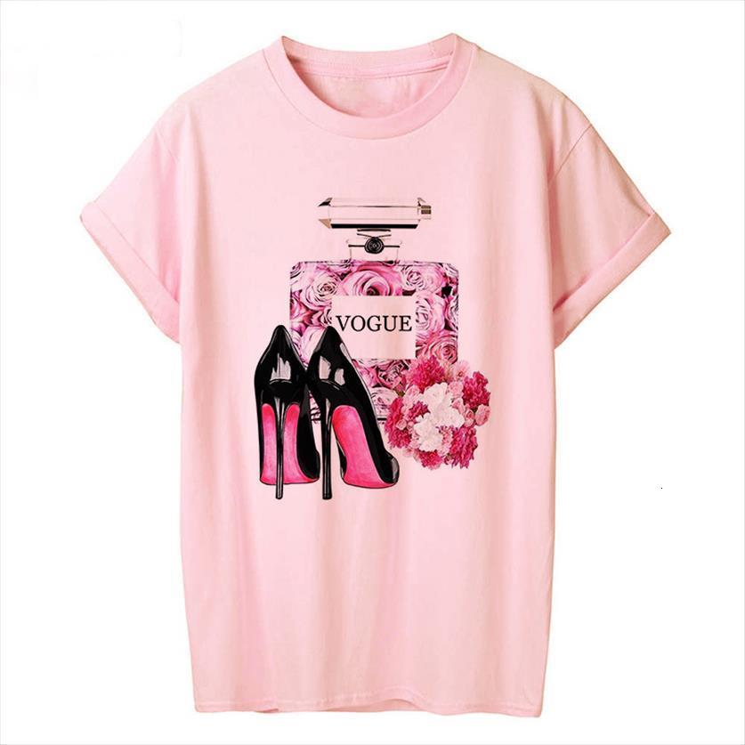 vogue perfume flower print women t shirts short sleeve o neck loose tee female clothes mujer, White
vogue perfume flower print women t shirts short sleeve o neck loose tee female clothes mujer, White
