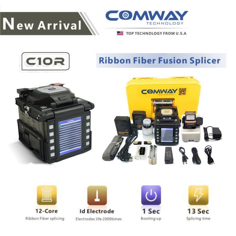 Fiber Optic Equipment Original USA Comway C10R Ribbon Fusion Splicer FTTH 12 Core Splicing Machine Smart ARC Control
Fiber Optic Equipment Original USA Comway C10R Ribbon Fusion Splicer FTTH 12 Core Splicing Machine Smart ARC Control