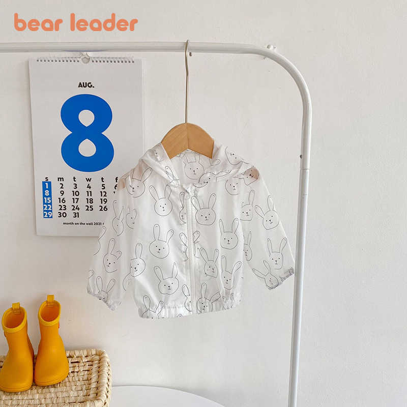 Bear Leader Toddler Girls Boy Cartoon Bunny Print Coats Summer Fashion Infant Sun Protection Clothing born Hooded Clothes 210708, Ah2195white
Bear Leader Toddler Girls Boy Cartoon Bunny Print Coats Summer Fashion Infant Sun Protection Clothing born Hooded Clothes 210708, Ah2195white