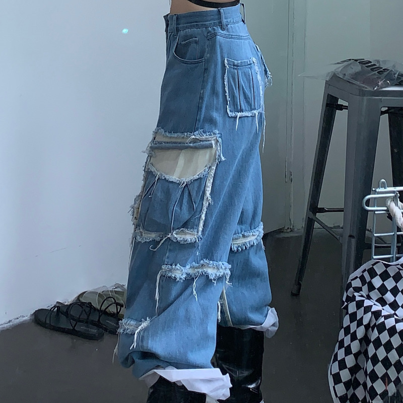 2021shengpalae 2021 new fashion spring vintage hit color high waist jeans woman long trousers cowboy female loose streetwear za3158, Blue
2021shengpalae 2021 new fashion spring vintage hit color high waist jeans woman long trousers cowboy female loose streetwear za3158, Blue