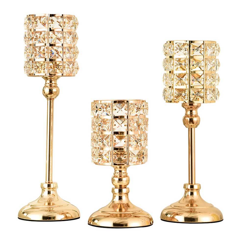 Crystal Tealight Candle Holders Table Decoration Metal Glass Candlesticks Wedding Table Centerpiece Vase Party Home Decor
Crystal Tealight Candle Holders Table Decoration Metal Glass Candlesticks Wedding Table Centerpiece Vase Party Home Decor