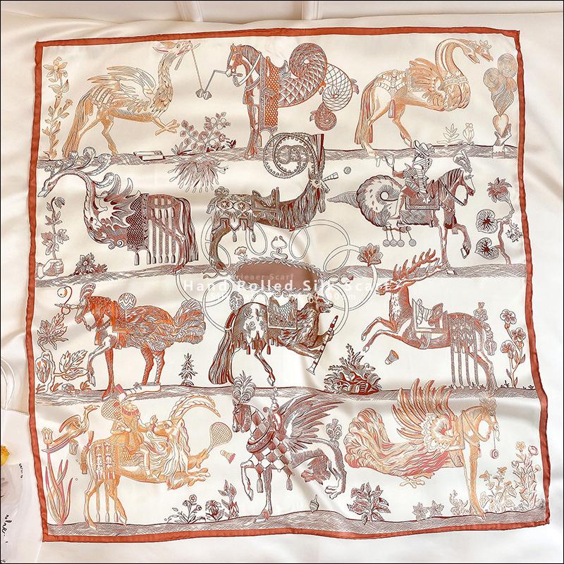 Vintage Head Silk Scarf Hand Rolled Edges Top Manual Scarfs 90x90 Designer Satin Scarves Foulard En
Vintage Head Silk Scarf Hand Rolled Edges Top Manual Scarfs 90x90 Designer Satin Scarves Foulard En