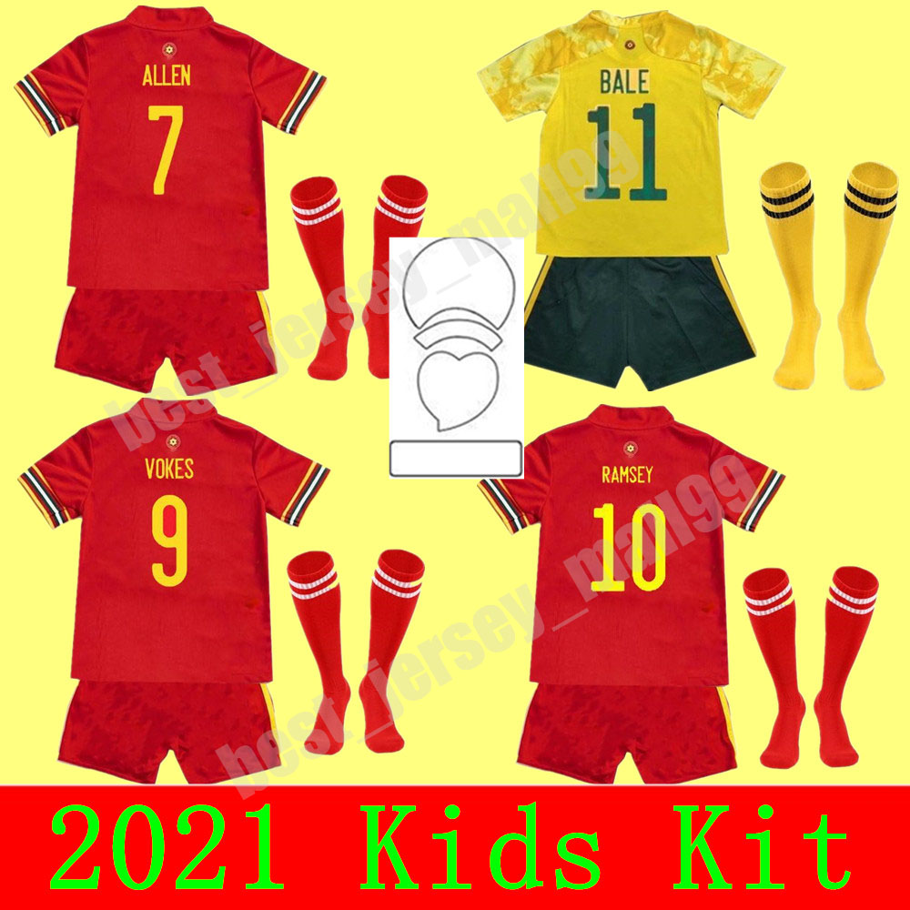 2021 wales soccer jerseys HOME away youth child BALE JAMES RAMSEY kids kit maillot de football shirts ALLEN VOKES Camiseta futol Uniform, Black;yellow
2021 wales soccer jerseys HOME away youth child BALE JAMES RAMSEY kids kit maillot de football shirts ALLEN VOKES Camiseta futol Uniform, Black;yellow