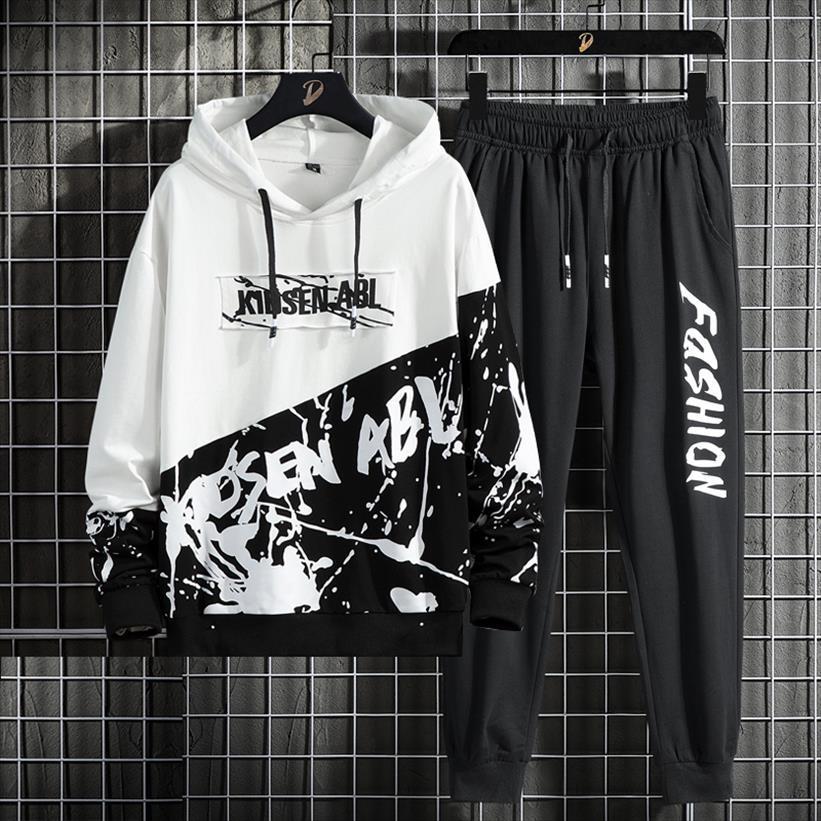 fashion printed trackusit harajuku sweatshirts mens tracksuits and pants streetwear homme clothing set, Gray
fashion printed trackusit harajuku sweatshirts mens tracksuits and pants streetwear homme clothing set, Gray