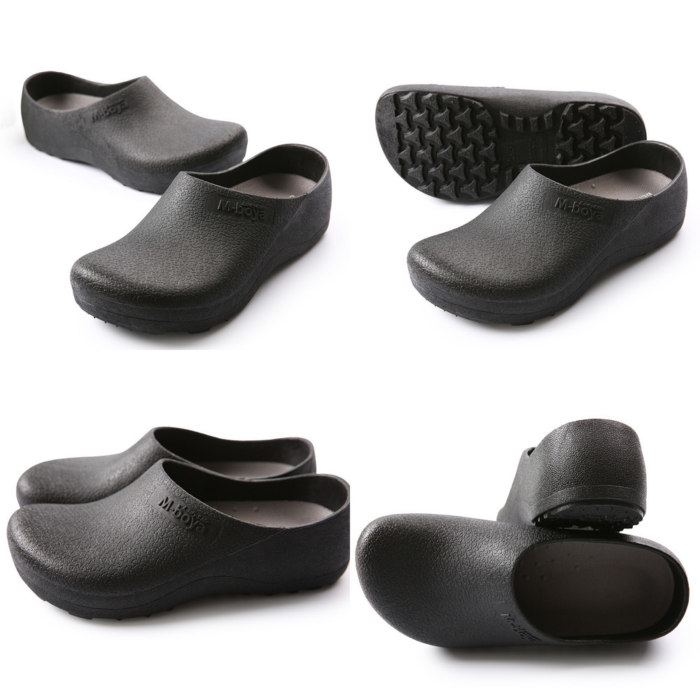 Hotel Kitchen Clogs Non-slip Chef Shoes Casual Flat Work Breathable Resistant Cook Working Size Pluskm7 210803, Black;brown
Hotel Kitchen Clogs Non-slip Chef Shoes Casual Flat Work Breathable Resistant Cook Working Size Pluskm7 210803, Black;brown