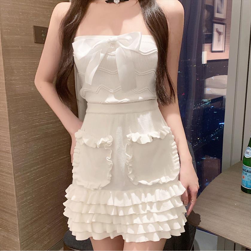 spring summer sweet 2 piece womens tracksuits set bow crop knitted mini skirt suits button up elegant skirts, Gray
spring summer sweet 2 piece womens tracksuits set bow crop knitted mini skirt suits button up elegant skirts, Gray