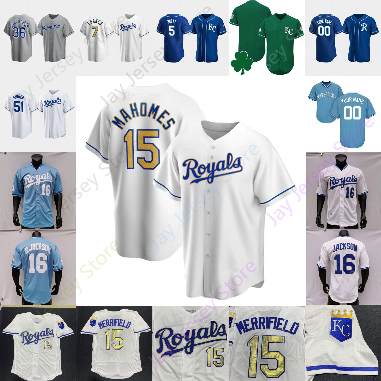 Domingo Tapia Jersey Patrick Mahomes George Brett Bo Jackson Salvador Perez Adalberto Mondesi Carlos Santana Andrew Benintendi Merrifield Soler Davis Duffy, White gold fans
Domingo Tapia Jersey Patrick Mahomes George Brett Bo Jackson Salvador Perez Adalberto Mondesi Carlos Santana Andrew Benintendi Merrifield Soler Davis Duffy, White gold fans