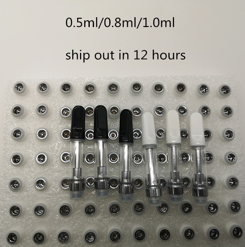 White Black 0.5ml 0.8ml 1.0ml Atomizer 510 Ceramic Cartridge Glass Tank Empty Disposable Vape pen 2.0mm Thick Oil Holes Customize Available
White Black 0.5ml 0.8ml 1.0ml Atomizer 510 Ceramic Cartridge Glass Tank Empty Disposable Vape pen 2.0mm Thick Oil Holes Customize Available