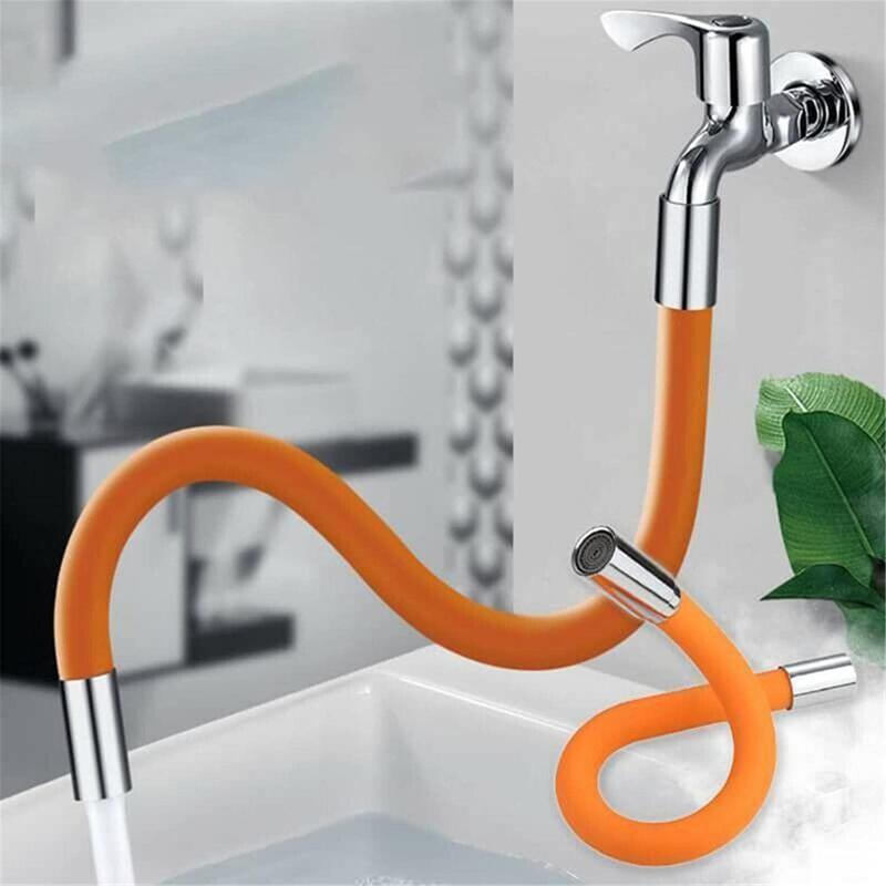 Watering Equipments Universal Water Pipe With Connector 360 Degree Faucet Sprayer Vacuum Extension Hose, Adjustable Sink Drain Hose, Brown
Watering Equipments Universal Water Pipe With Connector 360 Degree Faucet Sprayer Vacuum Extension Hose, Adjustable Sink Drain Hose, Brown