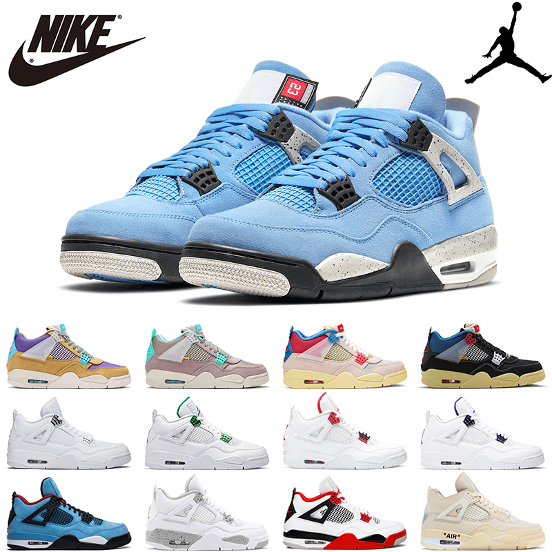 Air Jordan 4 Retro Basketball Shoe 4s University Blue Taupe Haze White Cement Sail back cat mens trainer outdoor sports sneakers, # 12
Air Jordan 4 Retro Basketball Shoe 4s University Blue Taupe Haze White Cement Sail back cat mens trainer outdoor sports sneakers, # 12