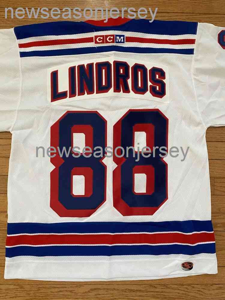 Stitched CCM Eric Lindros New York NY Rangers Flyers Jersey XS-5XL 6XL Hockey Jersey, Black
Stitched CCM Eric Lindros New York NY Rangers Flyers Jersey XS-5XL 6XL Hockey Jersey, Black