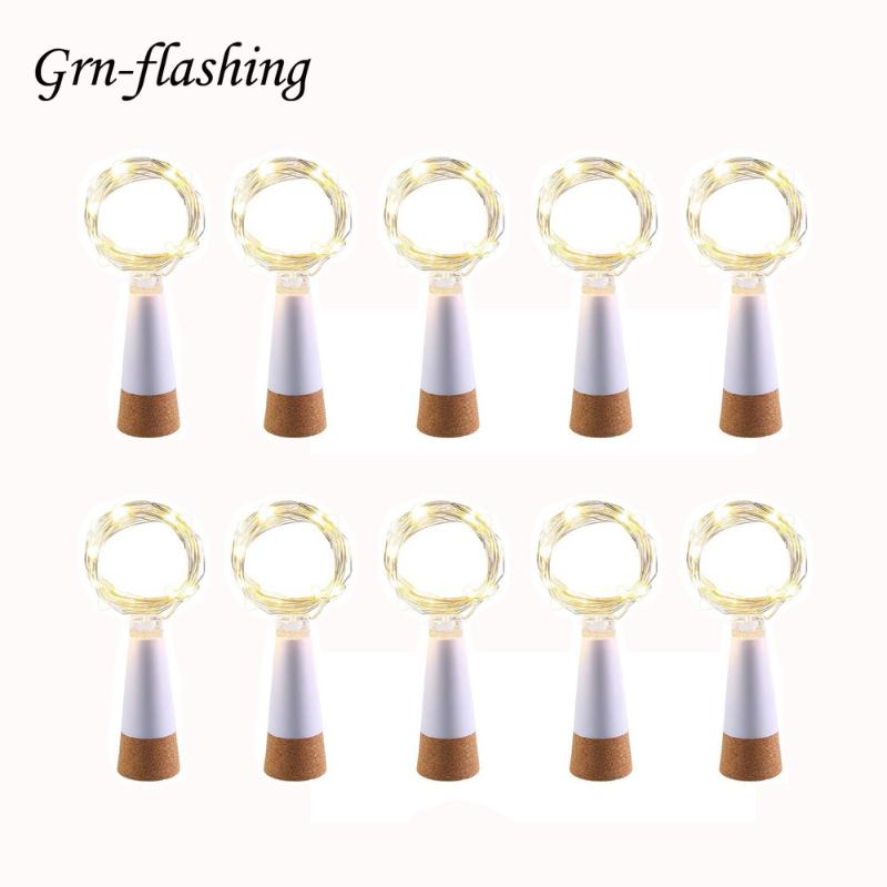 Strings 10 Pcs 2m 20 LED Cork Bottle Fairy Light USB Rechargeable For Bedroom Home Party Wedding Christmas Indoor Decoration String Lamp
Strings 10 Pcs 2m 20 LED Cork Bottle Fairy Light USB Rechargeable For Bedroom Home Party Wedding Christmas Indoor Decoration String Lamp