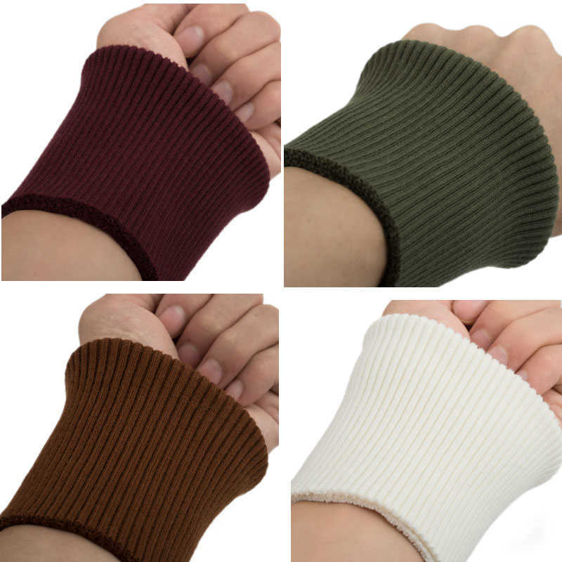 High Quality Stretchy Knit Rib Cuff PairTrim ClothingJacketCoat Cotton Stretchy Thick Cuffing 1 Pairs 354inch width 2107021908800