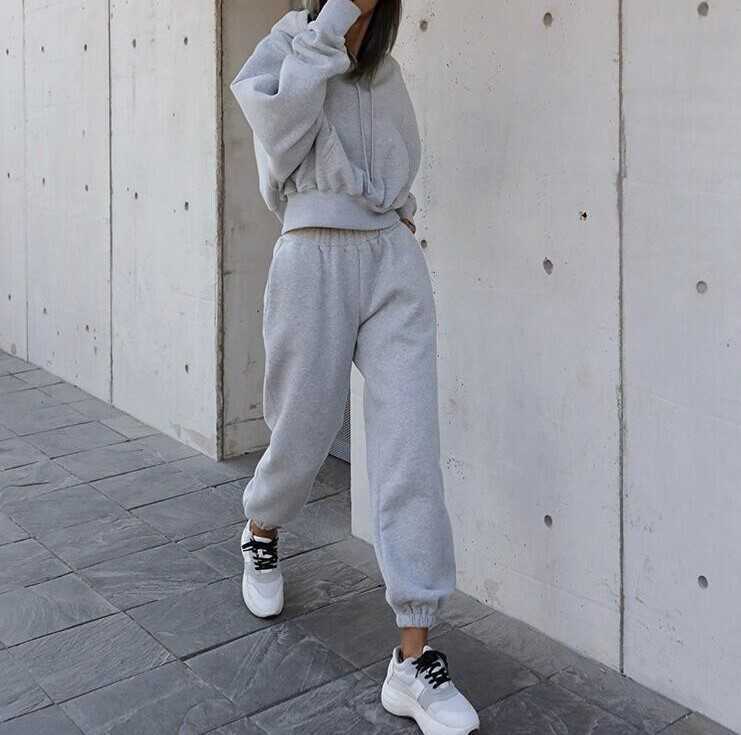 2020 Fashion Tracksuit 2 Piece Women Set Casual Oversized Hoodies Sweatshirt Loose Sweatpants Joggers Sport Suit Women Outfits Y0625, Wine red
2020 Fashion Tracksuit 2 Piece Women Set Casual Oversized Hoodies Sweatshirt Loose Sweatpants Joggers Sport Suit Women Outfits Y0625, Wine red