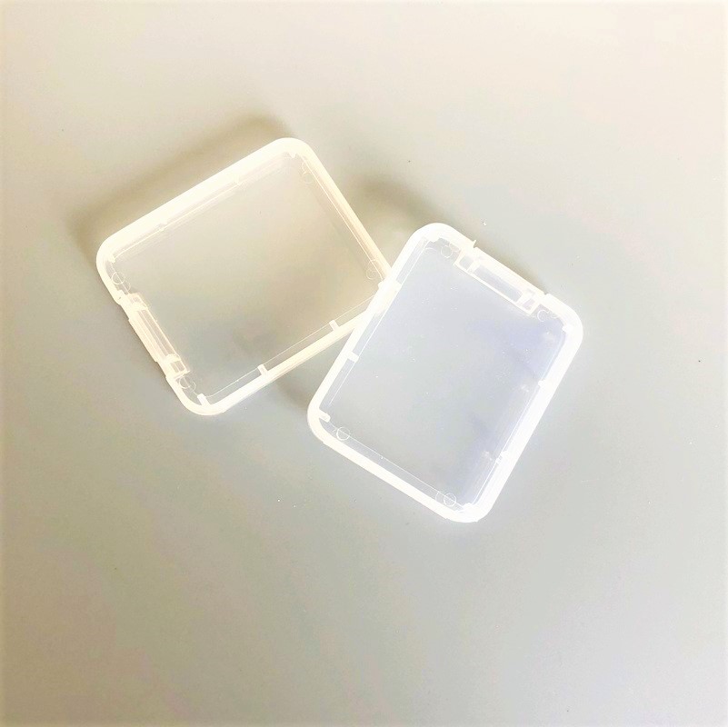 Shatter Container Box Protection Case Card Container Memory Card Boxs CF card Tool Plastic Transparent Storage Easy To Carry DH9585