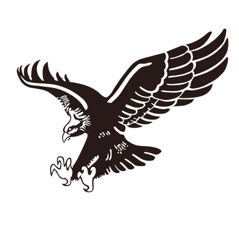 Auto Eagles Stickers Animal Graffiti Decals For Motorcycle Luggage Car Skateboard Laptop Front Cover Door Body Gift Decorate Sticker
