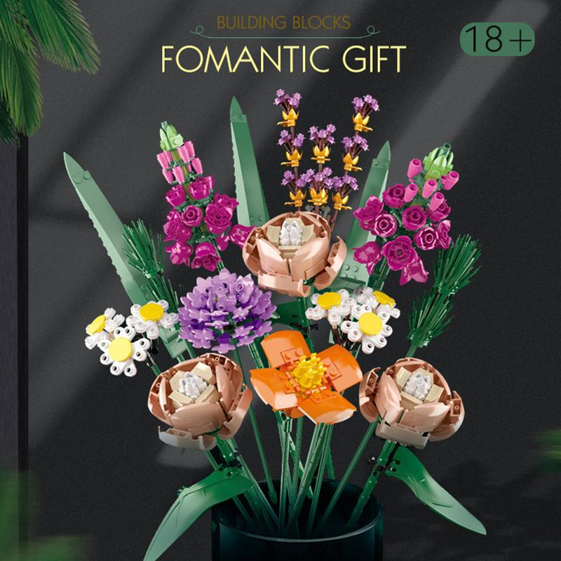 Fomantic Flower 10289 Bird of Paradise Bouquet Rose Building Block Bricks Toy DIY Potted Illustration Holiday Girlfriend Gift
Fomantic Flower 10289 Bird of Paradise Bouquet Rose Building Block Bricks Toy DIY Potted Illustration Holiday Girlfriend Gift