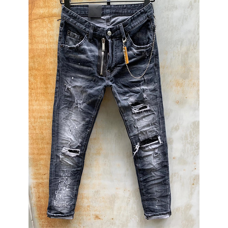 Mens Rips Stretch Black Jeans Fashion Slim Fit Washed Motocycle Denim Pants Panelled Hip HOP Trousers EKBU, Blue
Mens Rips Stretch Black Jeans Fashion Slim Fit Washed Motocycle Denim Pants Panelled Hip HOP Trousers EKBU, Blue