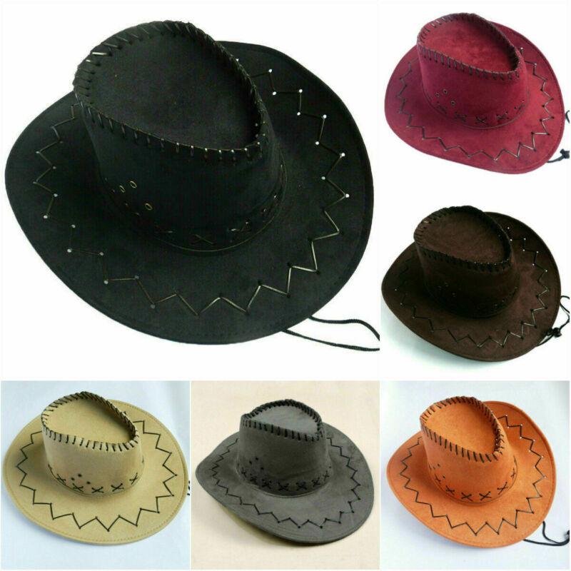 Cloches Fashion Women Men Cowboy Hat Wild Western Fancy Gentleman Lady Head Wear Sombrero Hombre Jazz Caps Hats