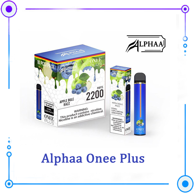 Alphaa Onee Plus Stick Disposable 870mAh Battery 8.5ml Pod 2200 Puffs Vape Pre-Filled vapors pen VS Puff Plus Air Bar Lux 0268183 15 color
Alphaa Onee Plus Stick Disposable 870mAh Battery 8.5ml Pod 2200 Puffs Vape Pre-Filled vapors pen VS Puff Plus Air Bar Lux 0268183 15 color