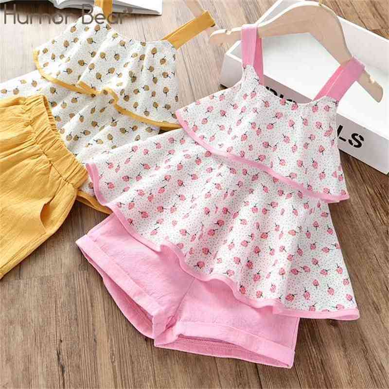 Girl Clothes Set Summer Fruit Pattern Sling Vest +Shorts 2PCS Suit Toddler Kid Baby Girls 210611, Bn1073 yellow
Girl Clothes Set Summer Fruit Pattern Sling Vest +Shorts 2PCS Suit Toddler Kid Baby Girls 210611, Bn1073 yellow