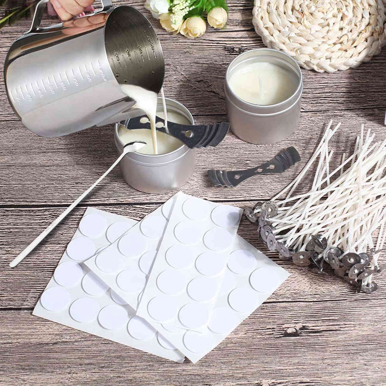Diy candles, combination tools suit wax pot and thermometer combination is made by hand, girl, fragrance