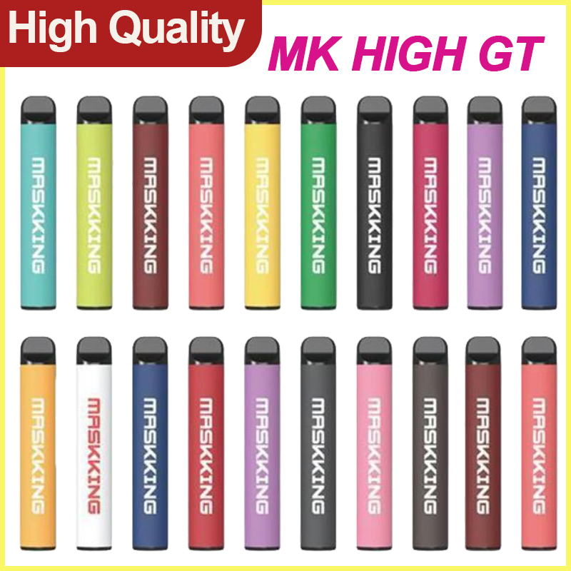 Maskking High GT Pro Disposable Vapes e cigarette 400puffs pre-filled vapor Cartridge Local Pod kit Stick Style Portable device Vaporizer Ru
Maskking High GT Pro Disposable Vapes e cigarette 400puffs pre-filled vapor Cartridge Local Pod kit Stick Style Portable device Vaporizer Ru