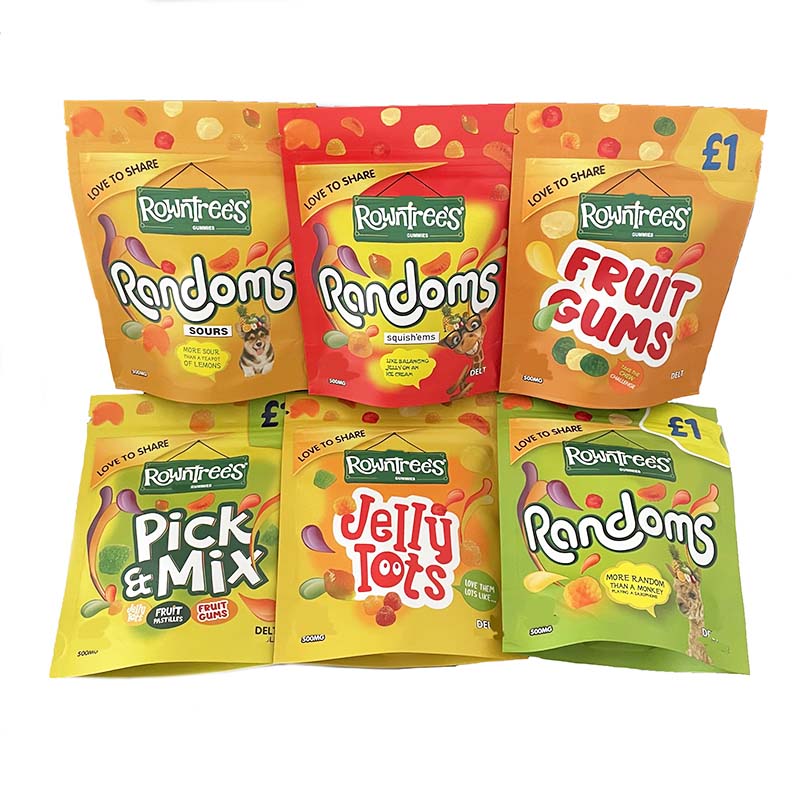 Rownfrees sour gummies edible mylar packaging bags randoms fruit gums pick mix jelly lots squishems stand up smell proof pouch plastic package
Rownfrees sour gummies edible mylar packaging bags randoms fruit gums pick mix jelly lots squishems stand up smell proof pouch plastic package