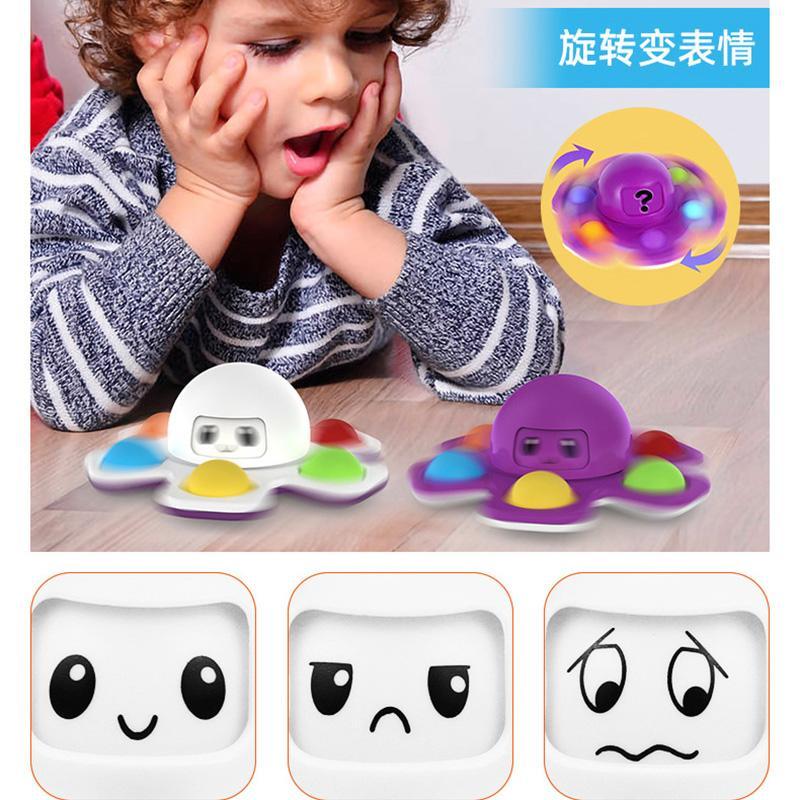 Stock Fidget Toys Spin octopus bubble Happy Sad Finger Spinners Decompression Toy Silicon Simple Dimples Fingertop Gyro Stress Autism Relief Push Games Keychains
Stock Fidget Toys Spin octopus bubble Happy Sad Finger Spinners Decompression Toy Silicon Simple Dimples Fingertop Gyro Stress Autism Relief Push Games Keychains