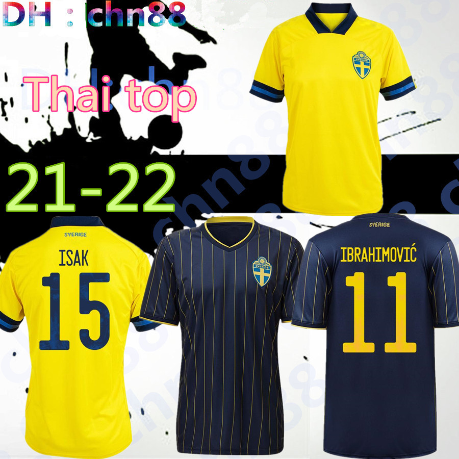 2021 Sweden National Team IBRAHIMOVIC FORSBERG Mens Soccer Jerseys LARSSON EKDAL ISAK Home Away Football Shirts Adult Short Sleeve, Black;yellow
2021 Sweden National Team IBRAHIMOVIC FORSBERG Mens Soccer Jerseys LARSSON EKDAL ISAK Home Away Football Shirts Adult Short Sleeve, Black;yellow