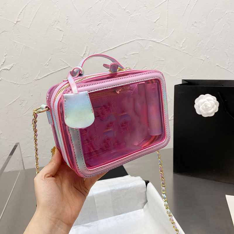 Ss21 High Quality PVC Womens Camera Bag Famous Brand Mini Crossbody Shoulder Clutch Iridescent Rainbow Waterproof Multifunction Lady Luxurys 
Ss21 High Quality PVC Womens Camera Bag Famous Brand Mini Crossbody Shoulder Clutch Iridescent Rainbow Waterproof Multifunction Lady Luxurys