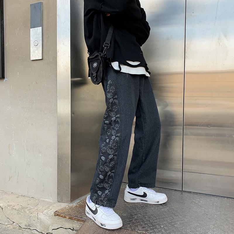 Men' Jeans ICCLEK 2021 Fall Loose Straight Pants Casual Men Clothing Flare Punk Black Ripped
Men' Jeans ICCLEK 2021 Fall Loose Straight Pants Casual Men Clothing Flare Punk Black Ripped