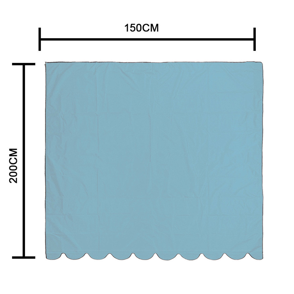 Industrial proof-resistant shade of rain curtain open air shade cloth size 200x15 0cm/300x150cm sunscreen coating