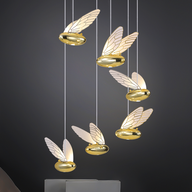 Modern Led Bee Hang… - image