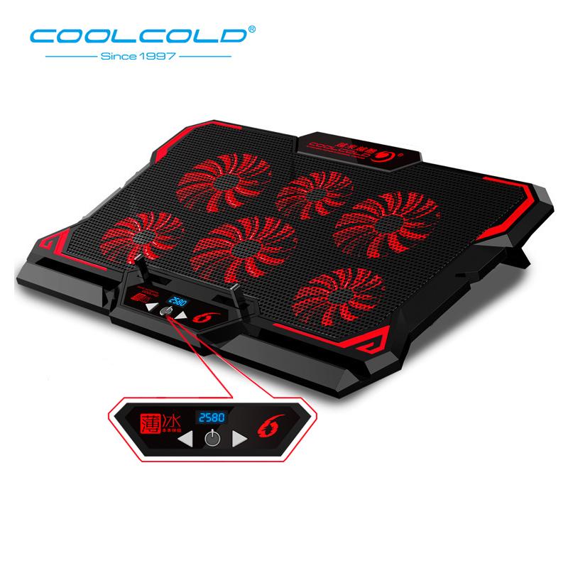 Laptop Cooling Pads COOLCOLD Cooler Two USB Ports Six Fan Pad Notebook Stand For 12-15.6 Inch
Laptop Cooling Pads COOLCOLD Cooler Two USB Ports Six Fan Pad Notebook Stand For 12-15.6 Inch