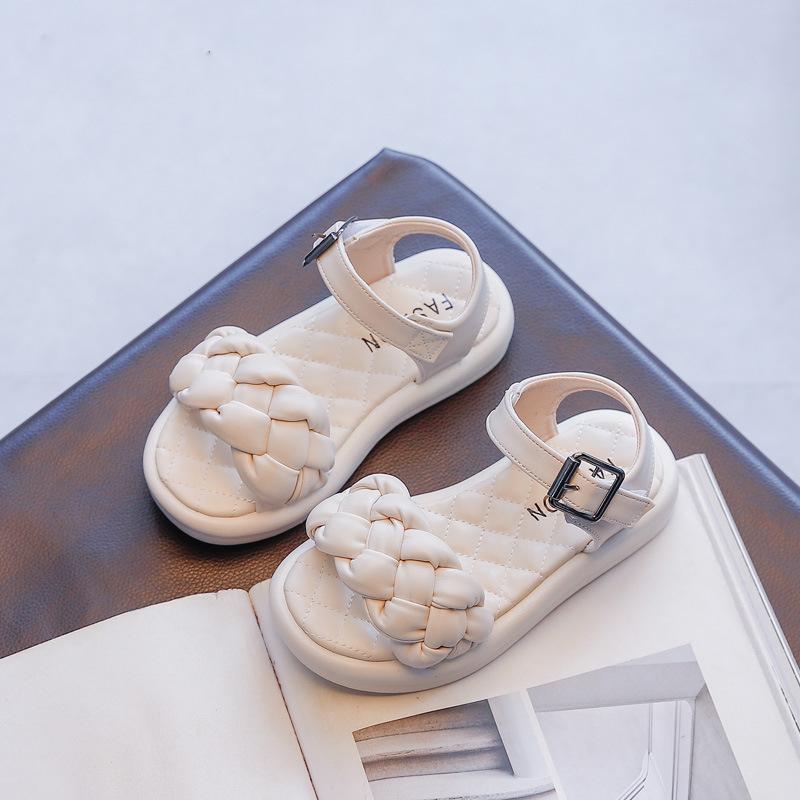 Fashion Braid ChildrenS Flat Princess Shoes Dress Beach Sandals Kids For Girls Party Shoe 2021 For 3 4 5 6 7 8 9 10 11 12 Year, Black
Fashion Braid ChildrenS Flat Princess Shoes Dress Beach Sandals Kids For Girls Party Shoe 2021 For 3 4 5 6 7 8 9 10 11 12 Year, Black